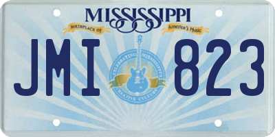 MS license plate JMI823