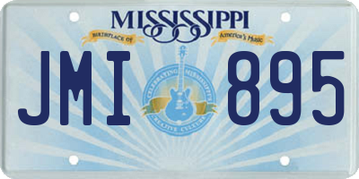 MS license plate JMI895
