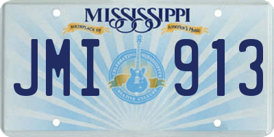 MS license plate JMI913
