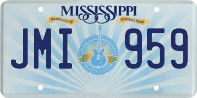 MS license plate JMI959