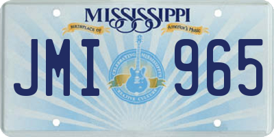 MS license plate JMI965
