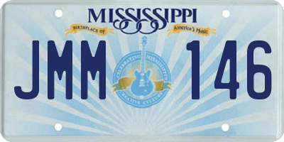 MS license plate JMM146