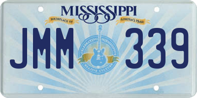 MS license plate JMM339
