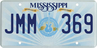 MS license plate JMM369