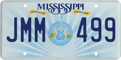 MS license plate JMM499