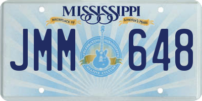 MS license plate JMM648