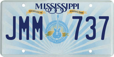 MS license plate JMM737