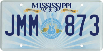 MS license plate JMM873