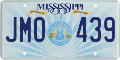 MS license plate JMO439