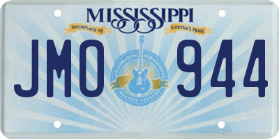 MS license plate JMO944