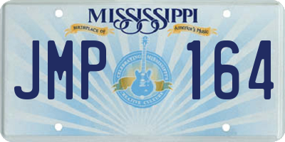 MS license plate JMP164