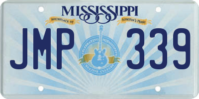 MS license plate JMP339