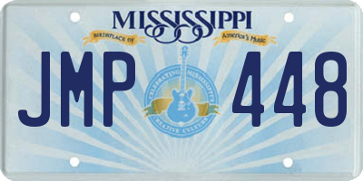 MS license plate JMP448