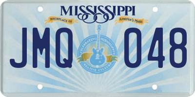 MS license plate JMQ048