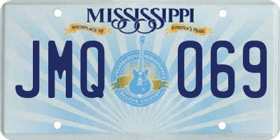 MS license plate JMQ069