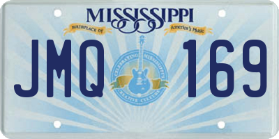 MS license plate JMQ169