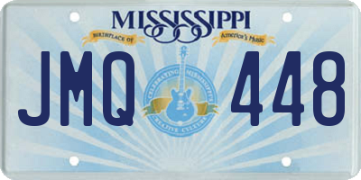 MS license plate JMQ448