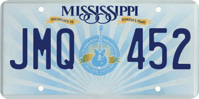 MS license plate JMQ452