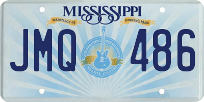 MS license plate JMQ486