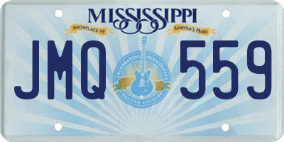 MS license plate JMQ559