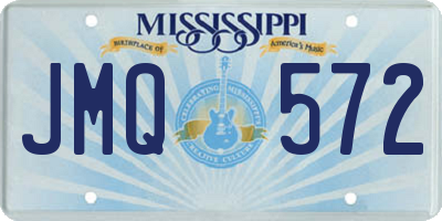 MS license plate JMQ572