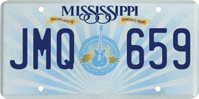 MS license plate JMQ659