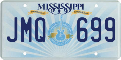 MS license plate JMQ699