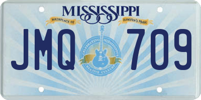 MS license plate JMQ709
