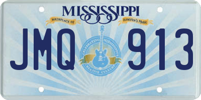 MS license plate JMQ913
