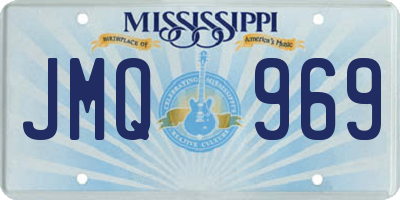 MS license plate JMQ969