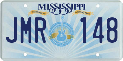 MS license plate JMR148