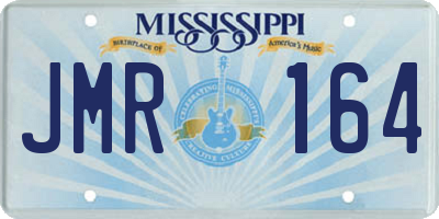 MS license plate JMR164