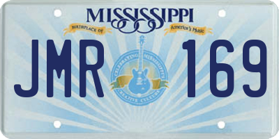 MS license plate JMR169