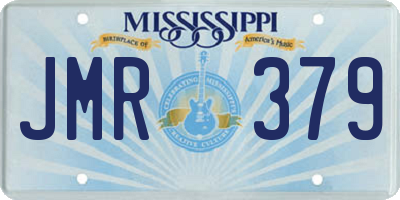 MS license plate JMR379