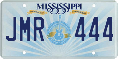MS license plate JMR444