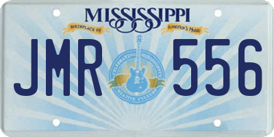 MS license plate JMR556