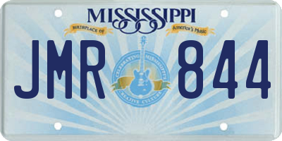 MS license plate JMR844