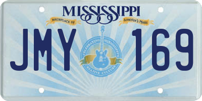MS license plate JMY169