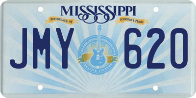 MS license plate JMY620