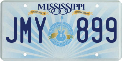MS license plate JMY899
