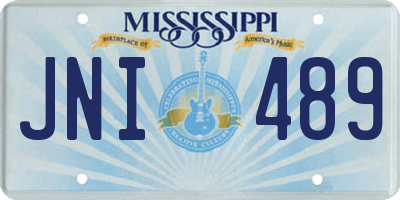 MS license plate JNI489