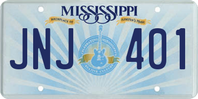 MS license plate JNJ401