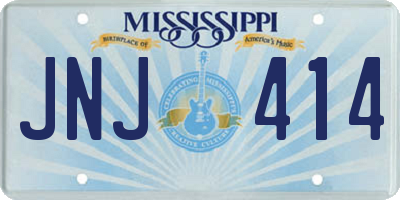 MS license plate JNJ414