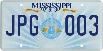 MS license plate JPG003