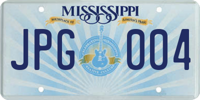 MS license plate JPG004