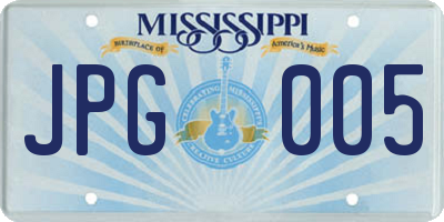 MS license plate JPG005