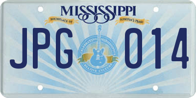 MS license plate JPG014
