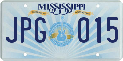 MS license plate JPG015