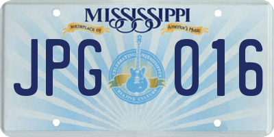 MS license plate JPG016