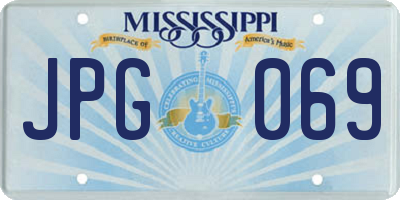 MS license plate JPG069